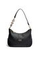 Black - Women's Shoulder Bag with Black Logo Sp1277