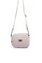 Burgundy - Bone Crow's Feet Plaid Women's Crossbody Bag Sp1111