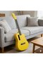 GS-X1 Signature Series Portable Guitar Acoustic Guitar In Yellow Finish With Bag - 6