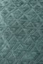 Emerald Green Velvet Jacquard Cushion Cover 40X40 Set of Invisible Zipper of 2 - 4