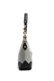Black and White - Black Straw Women's Shoulder Bag Sp1277 - 3