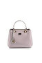 Burgundy - Bone Crow's Feet Plaid Women's Handbag Sp1272