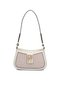 Burgundy - Bone Crow's Feet Plaid Women's Crossbody Bag Sp1132