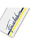 Licensed iPhone 15 Handwritten Yellow Navy Blue Transparent Phone Case "Dekomus Pocket Notebook Hed" - 2