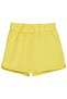 Plain Basic 6-18 Months Shorts - Yellow