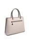 Sand Beige - Sand Beige Plaid Line Square Women's Handbag Sp924 - 4