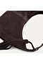 Women's Brown Tasseled Suede Leather Handbag - 3