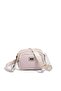 Burgundy - Bone Crow's Feet Plaid Women's Crossbody Bag Sp1111 - 5