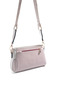 Burgundy - Bone Crow's Feet Plaid Women's Crossbody Bag Sp1273 - 4