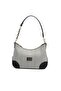 Black and White - Black Straw Women's Shoulder Bag Sp1277