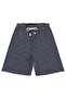 Kabartma Striped 6-9 Years Old Shorts - Navy Blue 8-9 Years Old