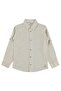 Basic Wicker Shirt for 10-13 Years - Beige 10-11 Years