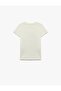 Girl's T-Shirt 6Skg10338Ak Ecru - 5