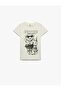 Girl's T-Shirt 6Skg10338Ak Ecru - 4