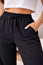 Women's Wide-Leg Pants Soft-Textured Premium Fabric Relaxed Fit Casual & Sweatpants - 2