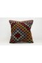 Handmade Old Kilim Rug Vintage Made in the 1950S, Cushion Cover , Wool , 50X50 cm