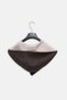 Women's Hat and Shoulder Shawl in Brown - 2