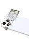 iPhone 17 Pro Max Compatible Diamond Silver Rhinestone Camera Lens Cover Glittery Anti-Refraction Accessory - 4
