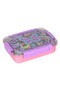Bento 710ml Lunchbox Cute Friends Single Layer 3 Compartments Stainless Steel Lunch Box - 2