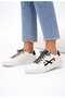 Melinta Lace-Up Colorful Comfortable Daily Women's Shoes Sneakers - 3