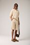 Polo Collar Textured Knitwear T-Shirt - 6