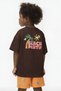 Beach Party Printed Oversized Unisex Children's T-Shirt 1Gh2