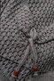 Plus Size Knitwear Women's Oversized Summer Cotton Anti-Sweat Mother's Vest Openwork Long Tunic Perforated Vest - 2