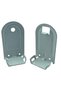 Pipe End Stopper Metal Short Foot Cream Set (Set) - 2