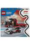 City Audi F1 Racing Car F1 Display Truck 60493 – Playset Featuring Minifigure for Ages 7 and up - 3