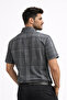 Men's Short Sleeve Shirt Smoked Checked Wide Cut Pocketed Cotton Pack Daily Casual - 2
