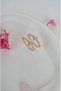 Zircon Stone Heart Detailed Hoop Earrings – Minimal Earrings with Fine Stones - 5