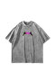 Vultures Printed Oversized Unisex Washable White Tshirt - 2
