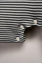 Striped Strap Barbatöz Jumpsuit with Tiger Figure - 3