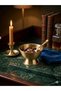 Premium Gold Plated Presentation Bowl - Luxury Snack Bowl, Turkish Delight Bowl, and Ice Cream Bowl - Stylish Design 1 Piece - 8