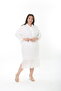 Women's Floral Plus Size Dress - 6