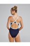 Durafast Elite ®   Df Women's Swimsuit - Hexa (Navy Blue) - 2