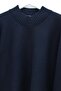 Half-High Collar Batwing Sleeve Knitwear Sweater -Laci - 5