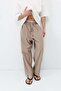 Super Baggy Fit Linen Pants Stone - 6