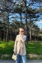 Side-Tieded Jacket with Pleat Detail - 4
