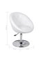 Bar stool, white, eco- Leather - 6