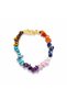 Natural Stone Bracelet 7 Chakra Energy Bracelet Handmade Colorful Stone Bracelet Gift Option - 2