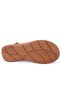 Dza07-600015 Taba Günlük Orthopedic Leather Women Sandals - 4