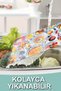 Colorful Kitchen Themed Tempered Glass Cutting Board 30X40 cm Size Uv Printing - Bckt001 - 6