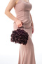 Rosalía |   Silver Metal D Strappy Flower Bag Clutch Bag Evening Dress Casual Stylish Women's Bag Si - 4