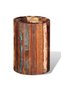 Stool, solid recycled wood - 2