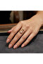 Double Star Ring – Gold Tone with Sparkling Stones | Adjustable Celestial Fashion Jewelry for Women