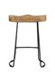 Gavin bar stools, 2 pcs., solid mango wood - 4