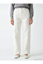 White Straight Fit Women's Jean Pants - 2