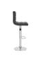 Bar stool, black, eco- Leather - 4