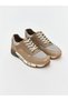 Beige Suede Look Men's Sports Shoes
